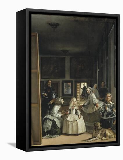 The Maids of Honour (Las Menina), 1656-Diego Velazquez-Framed Premier Image Canvas