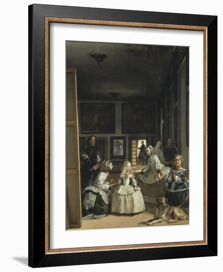 The Maids of Honour (Las Menina), 1656-Diego Velazquez-Framed Giclee Print