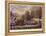 The Mail Coach in a Flood-James Pollard-Framed Premier Image Canvas