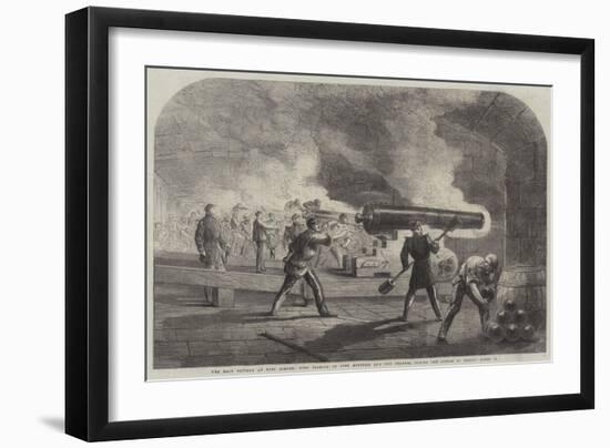 The Main Battery at Fort Sumter-Thomas Nast-Framed Giclee Print