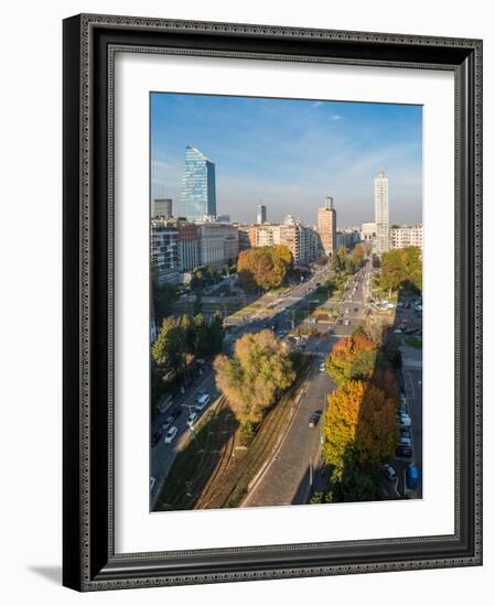 The main boulevard in central Milan leading to Milan's Central station, Milan, Lombardy, Italy, Eur-Alexandre Rotenberg-Framed Photographic Print