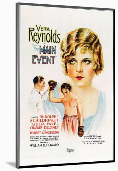 The Main Event - 1927-null-Mounted Giclee Print