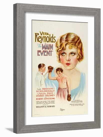 The Main Event-null-Framed Art Print