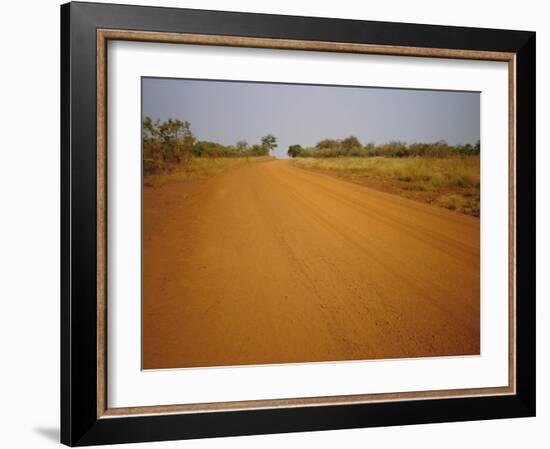 The Main Road from Cameroun to the Capital Bangui, Central African Republic, Africa-David Poole-Framed Photographic Print