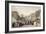 The Main Street in the Bazaar at Caubul, Fruit Season, Sketches in Afghaunistan, Engraved Haghe-James Atkinson-Framed Giclee Print