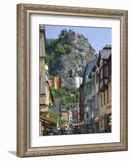 The Main Street with the Felsenkirche, Idar Oberstein, Rhineland Palatinate, Germany, Europe-James Emmerson-Framed Photographic Print