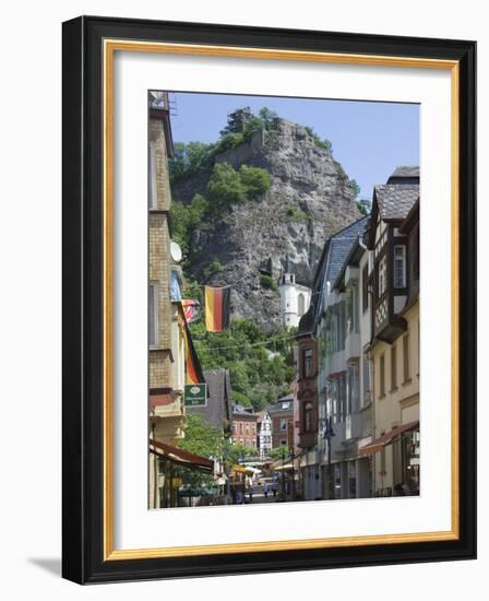 The Main Street with the Felsenkirche, Idar Oberstein, Rhineland Palatinate, Germany, Europe-James Emmerson-Framed Photographic Print