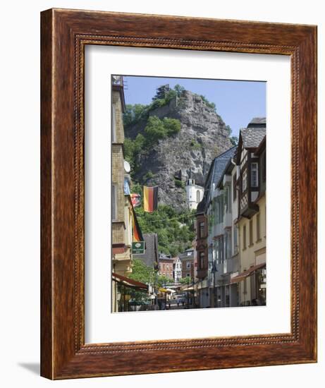 The Main Street with the Felsenkirche, Idar Oberstein, Rhineland Palatinate, Germany, Europe-James Emmerson-Framed Photographic Print