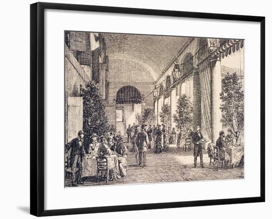 The Main Thermal Spa Facility in Battaglia Terme-null-Framed Giclee Print