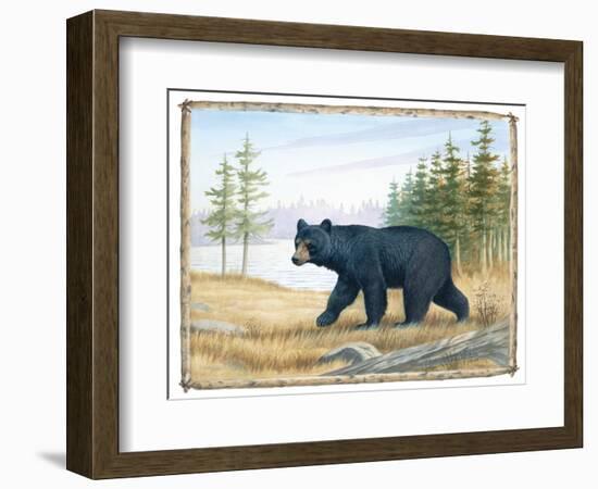 The Majestic Bear-Ron Jenkins-Framed Art Print