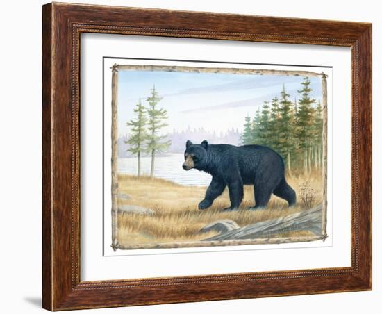 The Majestic Bear-Ron Jenkins-Framed Art Print