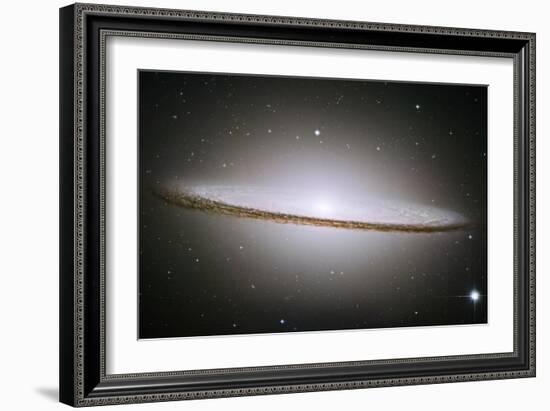 The Majestic Sombrero Galaxy M104 Space Photo-null-Framed Premium Giclee Print