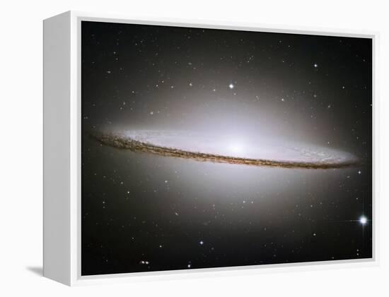 The Majestic Sombrero Galaxy (Messier 104)-Stocktrek Images-Framed Premier Image Canvas
