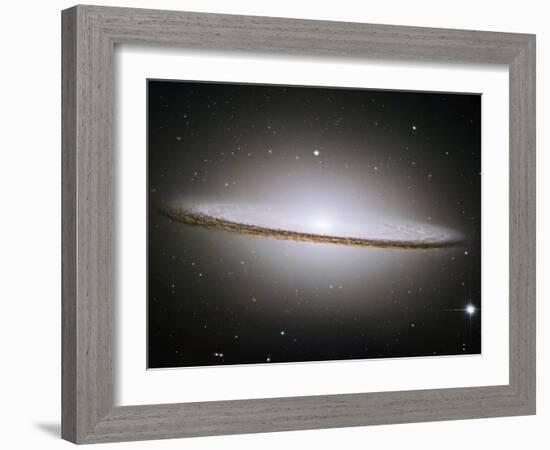 The Majestic Sombrero Galaxy (Messier 104)-Stocktrek Images-Framed Photographic Print