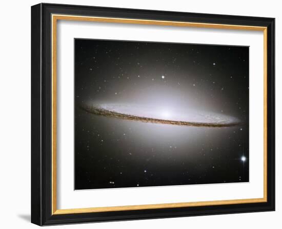 The Majestic Sombrero Galaxy (Messier 104)-Stocktrek Images-Framed Photographic Print