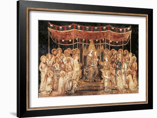 The Majesty, 1315-Simone Martini-Framed Giclee Print