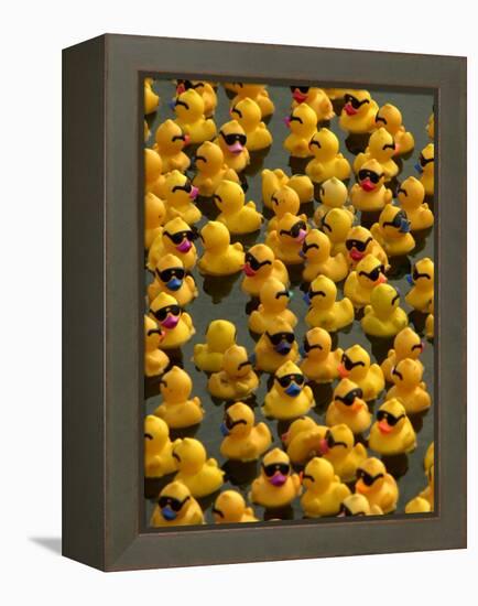 The Make-A-Wish Foundation Releases Rubber Ducks into the Ocean-null-Framed Premier Image Canvas