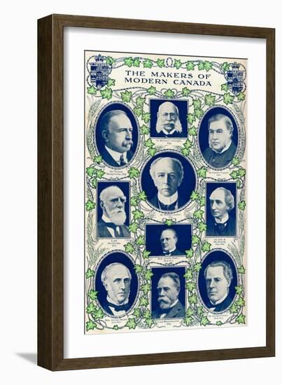 The makers of modern Canada, 1909-Unknown-Framed Giclee Print