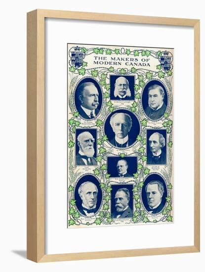 The makers of modern Canada, 1909-Unknown-Framed Giclee Print