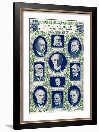 The makers of modern Canada, 1909-Unknown-Framed Giclee Print