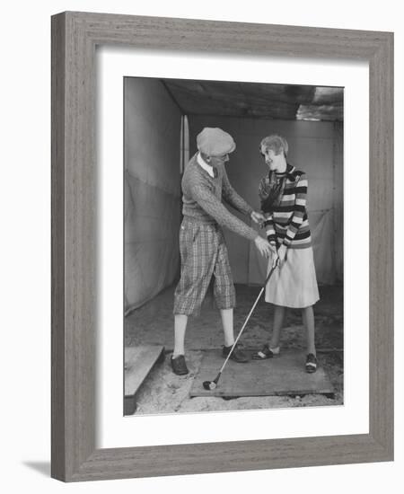 The Making of a Golf Pro-null-Framed Photo