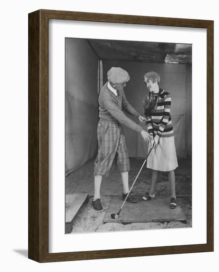 The Making of a Golf Pro-null-Framed Photo