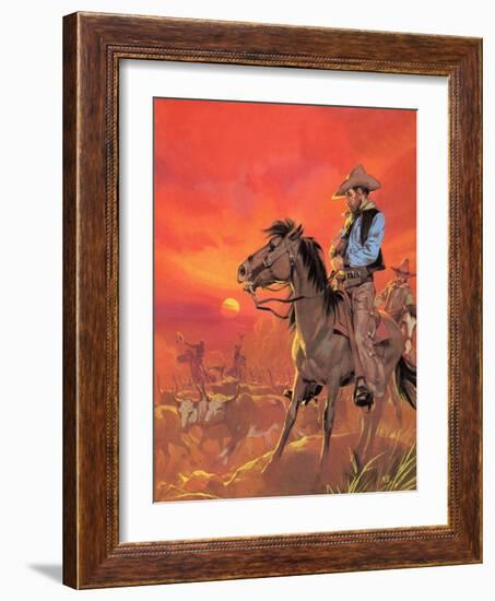 The Making of America: Here Is the Big Country-Mcbride-Framed Giclee Print