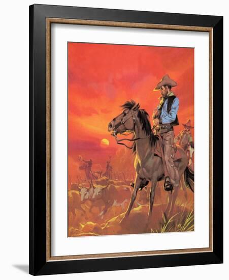 The Making of America: Here Is the Big Country-Mcbride-Framed Giclee Print