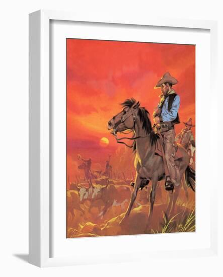 The Making of America: Here Is the Big Country-Mcbride-Framed Giclee Print
