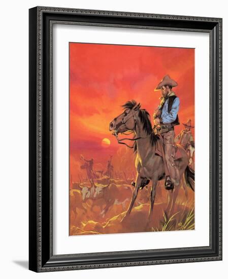 The Making of America: Here Is the Big Country-Mcbride-Framed Giclee Print