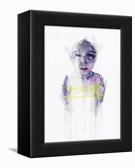 The Making of Structures-Agnes Cecile-Framed Stretched Canvas