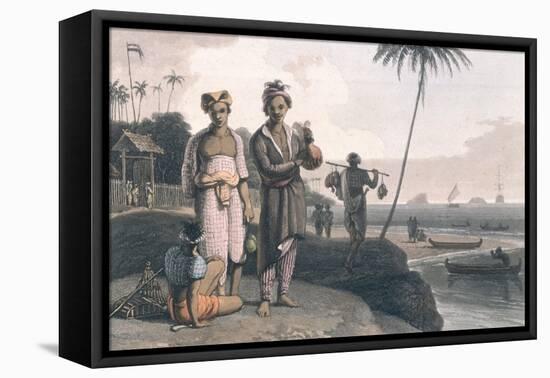 The Malays of Java, Engraved by the Artists, Pub. by Longman, Hurst, Rees and Orme, London, 1810-Thomas & William Daniell-Framed Premier Image Canvas