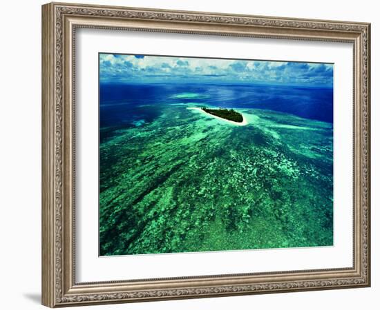 The Malaysian Island of Lankayan-Andrea Ferrari-Framed Photographic Print