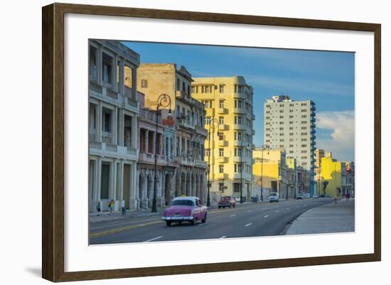 The Malecon, Havana, Cuba, West Indies, Caribbean, Central America-Alan Copson-Framed Photographic Print