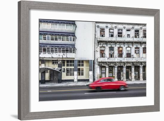 The Malecon, Havana, Cuba, West Indies, Caribbean, Central America-Alan Copson-Framed Photographic Print