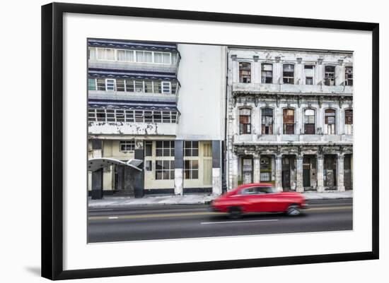 The Malecon, Havana, Cuba, West Indies, Caribbean, Central America-Alan Copson-Framed Photographic Print