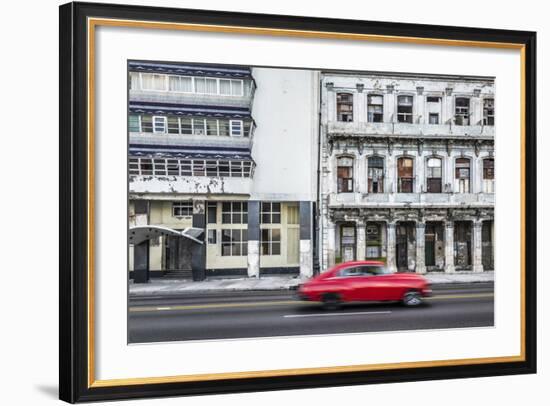 The Malecon, Havana, Cuba, West Indies, Caribbean, Central America-Alan Copson-Framed Photographic Print