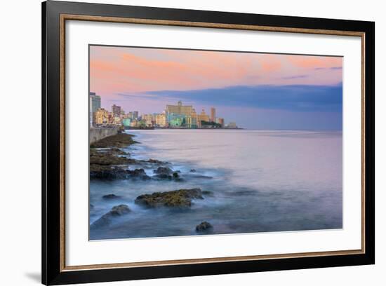 The Malecon, Havana, Cuba, West Indies, Caribbean, Central America-Alan Copson-Framed Photographic Print