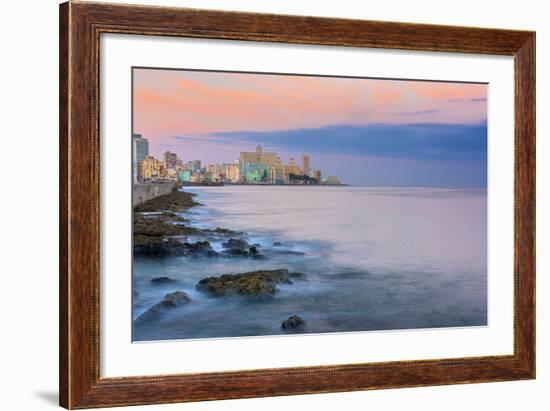 The Malecon, Havana, Cuba, West Indies, Caribbean, Central America-Alan Copson-Framed Photographic Print