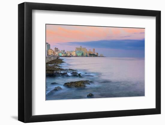 The Malecon, Havana, Cuba, West Indies, Caribbean, Central America-Alan Copson-Framed Photographic Print