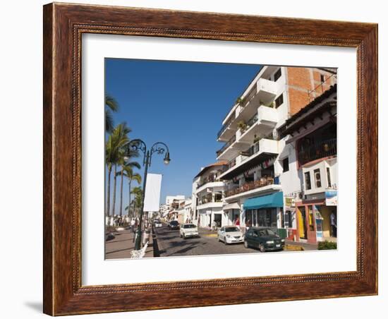 The Malecon, Puerto Vallarta, Jalisco, Mexico, North America-Michael DeFreitas-Framed Photographic Print