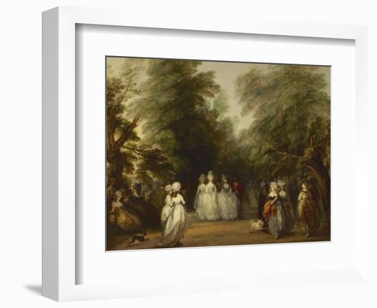 The Mall in St. James's Park, Ca. 1783-Thomas Gainsborough-Framed Giclee Print