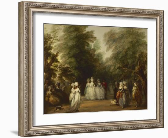 The Mall in St. James's Park, Ca. 1783-Thomas Gainsborough-Framed Giclee Print