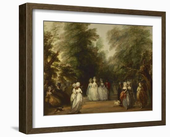 The Mall in St. James's Park, Ca. 1783-Thomas Gainsborough-Framed Giclee Print