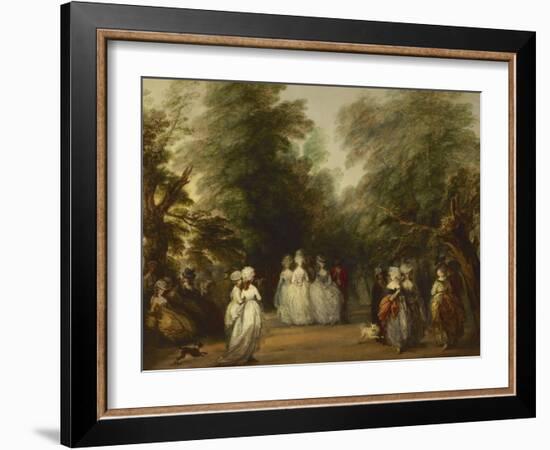 The Mall in St. James's Park, Ca. 1783-Thomas Gainsborough-Framed Giclee Print