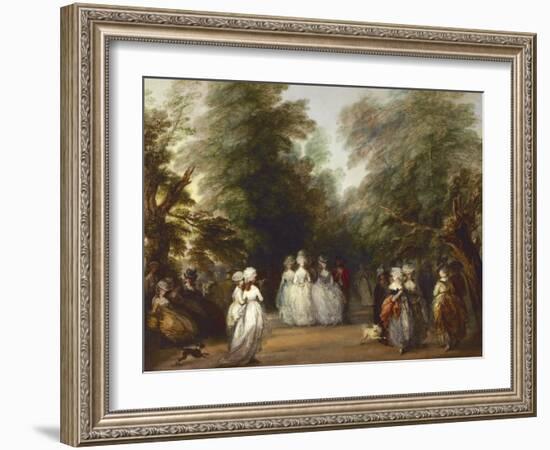 The Mall in St. James's Park-Thomas Gainsborough-Framed Giclee Print