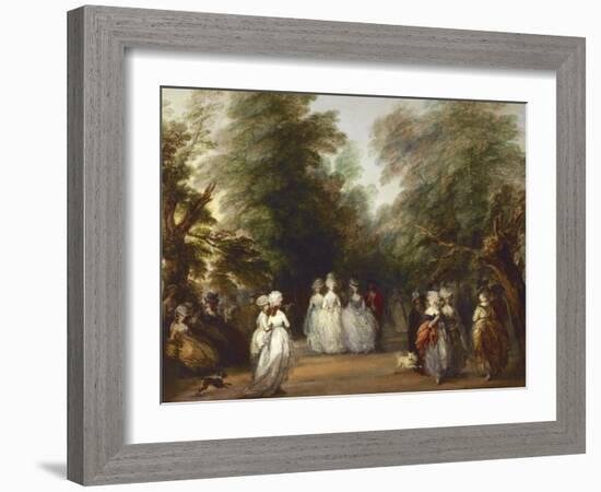 The Mall in St. James's Park-Thomas Gainsborough-Framed Giclee Print