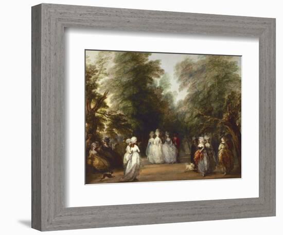 The Mall in St. James's Park-Thomas Gainsborough-Framed Giclee Print