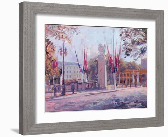 The Mall-Sarah Butterfield-Framed Giclee Print