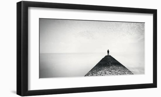 The Man and the Sea, Study 13-Marcin Stawiarz-Framed Art Print